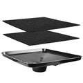 17892 Transmission Drain Pan for Lisle Oil Drains - 2 Pcs 22'' Oil Drain Splash Pad,Large Fluid Catch Pan Square Oil Drain Pan Fits Many Different Funnels Keep Floor Clean