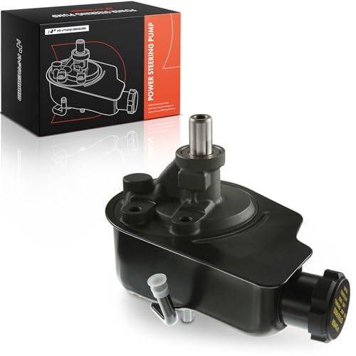 A-Premium Power Steering Pump, with Reservoir, Compatible with Chevrolet Blazer 1996-2005, S10 1996-2004 & GMC Jimmy 1996-2003 2005 & Isuzu Hombre 1997-2000 & Oldsmobile Bravada 1996-2001, 4.3L Petrol