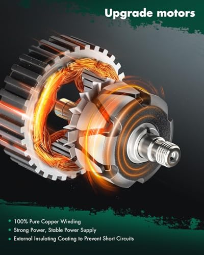 SCITOO New Alternator Fits for Chrysler 200 11-13, for Sebring 07-10, for Dodge for Avenger 08-13, for Caliber 07-10, for Jeep for Patriot 07-16, for Compass 07-16, L4 2.4L,115A CW 11231 4801323AC