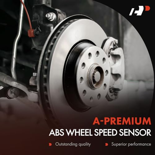 A-Premium 2PC Rear ABS Wheel Speed Sensor for Ford Crown Victoria & Lincoln Town Car & Mercury Grand Marquis 2005-2011, Rear Driver & Passenger Side