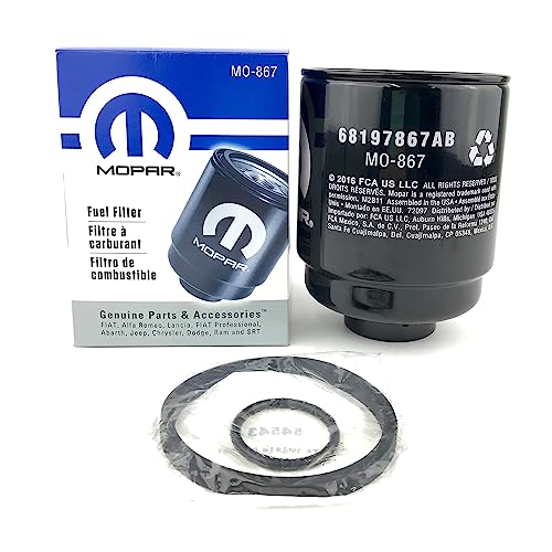 Dodge Ram 6.7 Liter Diesel Fuel Filter Water Separator Set Mopar OEM