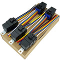irhapsody Relay 24V, 30/40 Amp Waterproof Relay Kit, 5-pin SPDT Automotive Relay, Pack of 5
