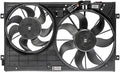 Dorman 620-843 Engine Cooling Fan Assembly Compatible with Select Audi / Volkswagen Models