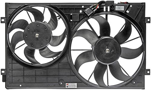 Dorman 620-843 Engine Cooling Fan Assembly Compatible with Select Audi / Volkswagen Models