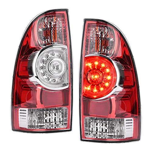 Nakuuly Tail Lights Compatible With 2005-2015 Tacoma Left and Right Side