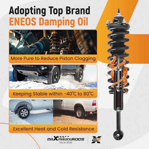 maXpeedingrods 2Pc Front Strutss for Toyota Tacoma 4WD 2005-2015