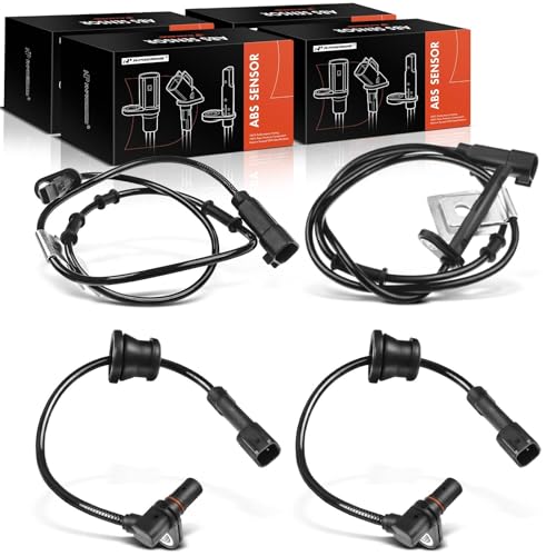 A-Premium Pack of 4 Front and Rear ABS Wheel Speed Sensor for Chevrolet Equinox & GMC Terrain 2010-2017 - Front and Rear Driver & Passenger Side