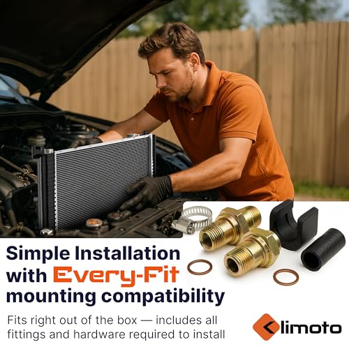 Klimoto Radiator | Compatible with 2017-2020 Chrysler Pacifica