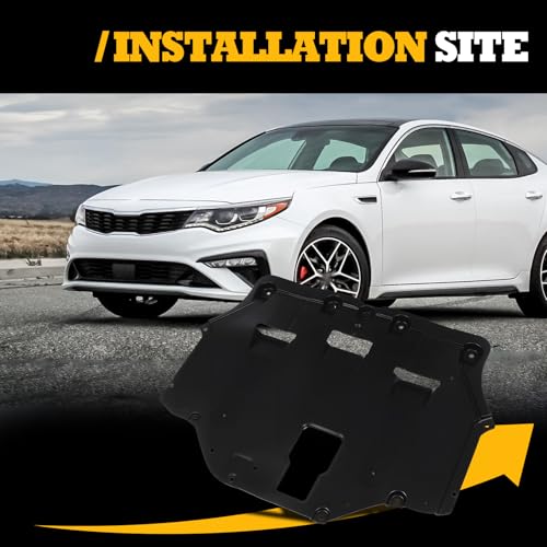 Jecoupoon Rear Engine Splash Shield Compatible with Optima 2016-2020
