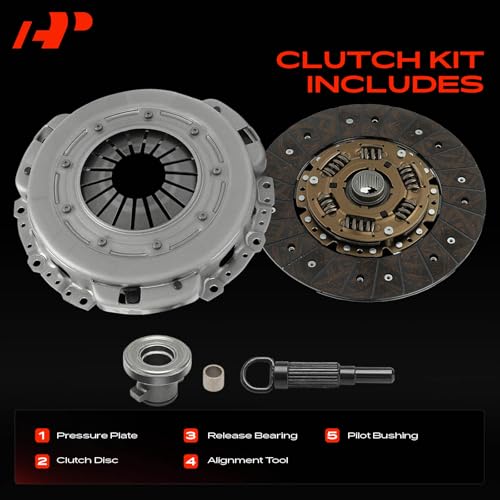 A-Premium Transmission Clutch Kit Set Compatible with Nissan Pathfinder 1987, Pickup 1995-1996, 720 1983-1986, D21 1986-1994, 2.0L 2.4L