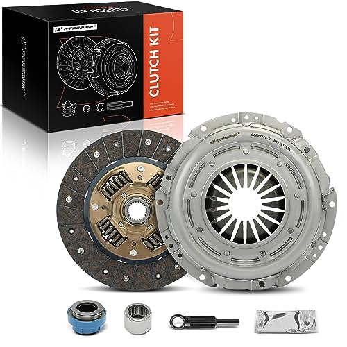 A-Premium Transmission Clutch Kit Set Compatible with Ford Ranger 1995-2011 & Mazda B2300 1995-1997/2001-2008, B2500 1998-2001, B3000 1995-2007, Replace# 52322001