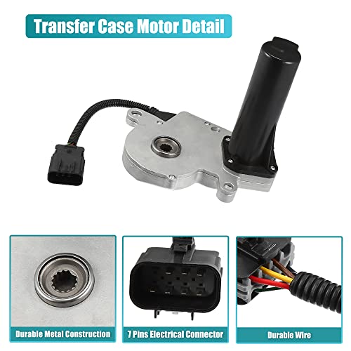 X AUTOHAUX 4WD Transfer Case Shift Encoder Motor for Chevy Silverado Avalanche Suburban Tahoe for Ram 1500 2500 for GMC Sierra Yukon XL Transfer Case Shift Motor 19125571