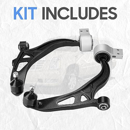 Front Lower Control Arms and Ball Joints Assembly with Bushings for 2011-2019 Ford Explorer, 2013-2019 Police Interceptor Utility 2.0L 2.3L 3.5L 3 (2pc)