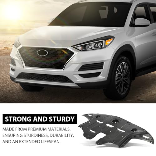 LQI Front Engine Splash Shield Under Cover Fit Hyundai Tucson 2016-2021