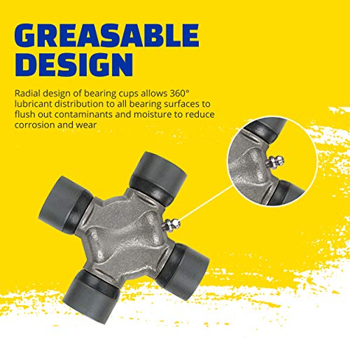 MOOG 355C Greaseable Premium Universal Joint for Chevrolet Silverado 1500