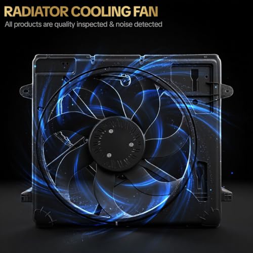 620-212 620-245 Radiator Cooling Fan Assembly Fits for 2007-2009 Honda CR-V 2.4L Replaces OE HO3115139 HO3120102