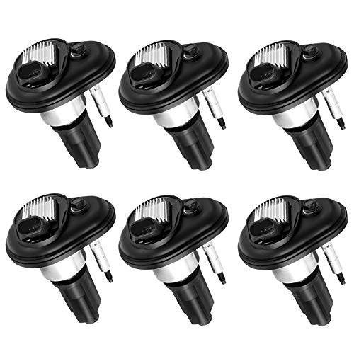 NPAUTO Ignition Coil Pack Set of 6 fit for 2002 2003 2004 2005 2006 Chevy Trailblazer Colorado GMC Canyon Envoy XL XUV Isuzu Ascender Oldsmobile Bravada 4.2 3.5 2.8, UF-303 C1395