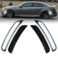 DouMmantn LED Side Marker Light Compatible with Chrysler 300 for Chrysler 300s for Chrysler 300c 2015 2016 2017 2018 2019 2020 2021 2022 2023 2024 Front Rear Side Marker Light, Smoked Lens, 4PCS