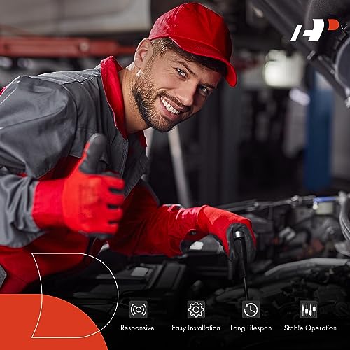 A-Premium 4-PC Camshaft Position Sensor + 4-PC Camshaft Adjuster Magnet Solenoid Kit Compatible with Mercedes-Benz Vehicles - 2006-2015 - C, CLK, CLS, E, G, GL, GLK, ML, R, S, SLK - Intake & Exhaust