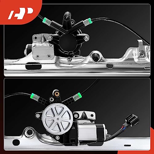 A-Premium Front Passenger Power Window Regulator W/Motor Replacement for Chevrolet Silverado Tahoe GMC Yukon XL Sierra Escalade Pickup Truck SUV 2000-2006