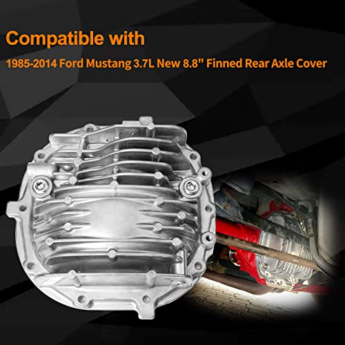 8.8" Rear Axle Differential Cover Aluminum & Finned, Fit for Ford Mustang