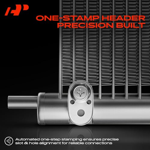 A-Premium Air Conditioning A/C Condenser Compatible with Honda CR-V 1997-2001 & Acura Integra 1994-2001, 1.8L 2.0L