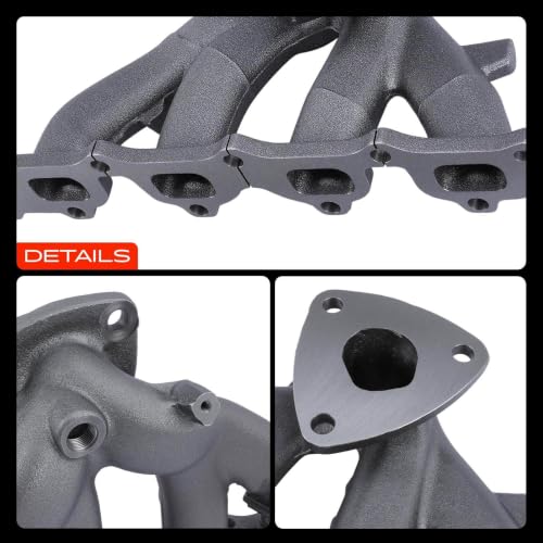 A-Premium L4 2.4L Engine Exhaust Manifold W/Gasket & Bolts & Nuts Fit for Chevrolet Equinox 2010-2012, Captiva Sport 2012 & GMC Terrain 2010-2012, Sport Utility Only, Replaces 12609823