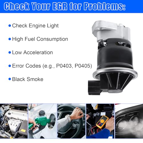 EGV658 EGR Valve For Honda Accord 1998-2007, For Pilot 2003-2008, Ridgeline 2006-2008, For Odyssey 1999-2011, For Acura CL 1997-2003, MDX 01-09, RL 05-08, TL 99-08, For Saturn Vue 04-07