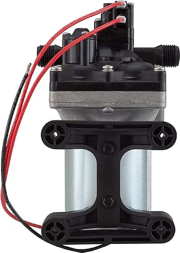 Shurflo 4008 101-A65 | 12V 3 Gallon RV replacement water pump | 3 Gallons per Minute | 55 psi | Lightweight | Suitable for RV, Marine & non-potable water application