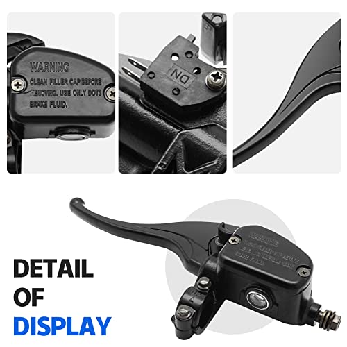 Left Front Brake Master Cylinder for Polaris Sportsman 335 400 450 500 600 700 800 Scrambler 500 Magnum 325 330 500 Trail Blazer 250 330 40 Xpedition 325 425 Xplorer 250 300 400 500 ATP 330 500