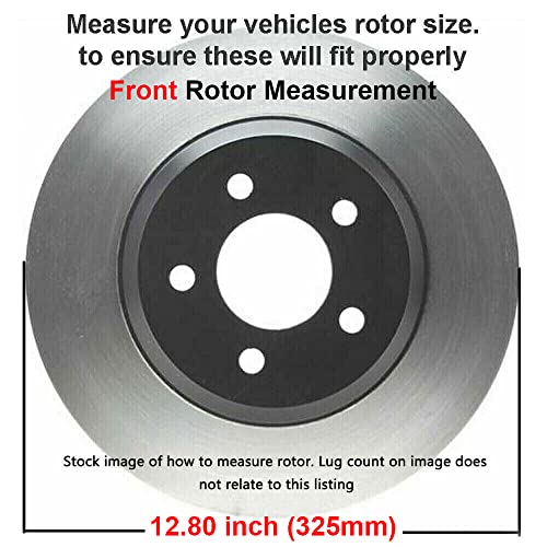 Detroit Axle - Brake Kit for 2012-2019 Ford Flex 2011-2019 Taurus Explorer