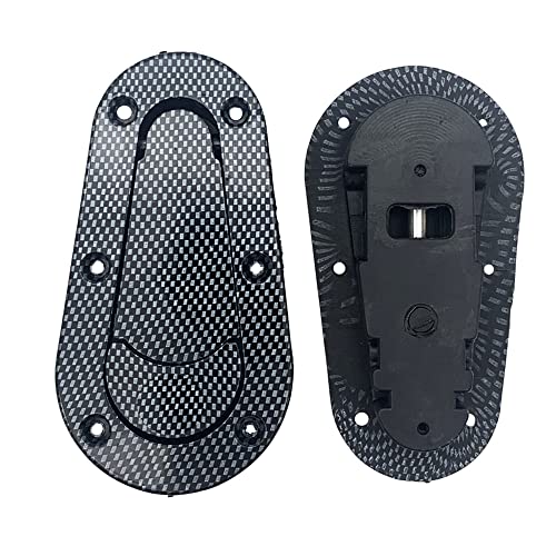 A Set of Hood Pins Universal Plus Flush Hood Latch and Pin Kit Hood Latches Plus Flush Mount Latch Kit Lock Black Carbon Fiber Gift Refit Car Aero Catch