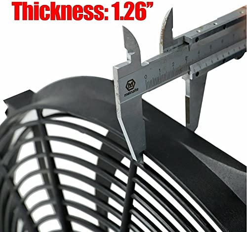 16 inch Electric Radiator Fan with Thermostat Wiring Switch Relay Kit