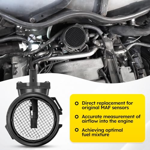 Mass Air Flow Meter MAF Sensor for 1998-2008 Mercedes-Benz C240 C280 C320 CLK320 E320 ML320 SLK320 ML350 S350 C32 AMG SLK32 AMG 2004-2008 Chrysler Crossfire,0280217515 1120940048 0000940948