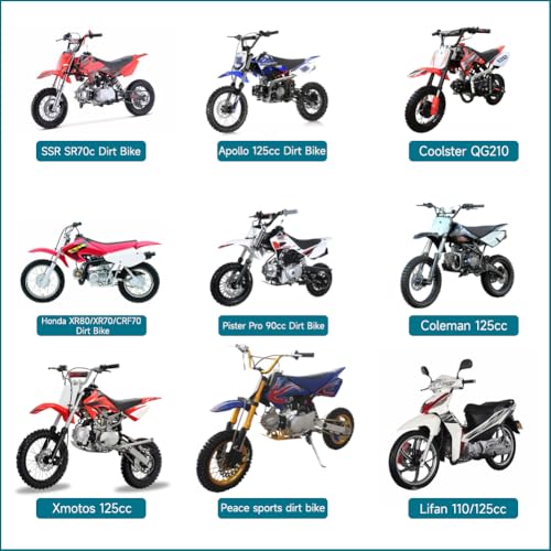 FVRITO PZ20 Carburetor Kit for Tao tao Coolster 125cc 110cc 90cc 70cc 50cc Kazuma Baja Chinese ATV Quad 4 Wheeler SunL NST Roketa Loncin Lifan XR80 CRF70 4 Stroke Go Kart Pit Dirt Bike Parts