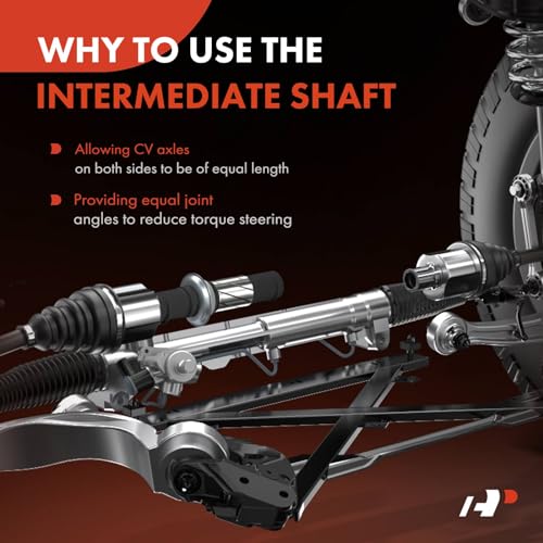 A-Premium Front Right Passenger Side CV Intermediate Shaft