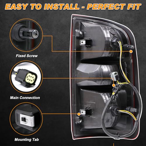 Nakuuly Tail Light Compatible With 2015-2022 Chevy Colorado Right Side