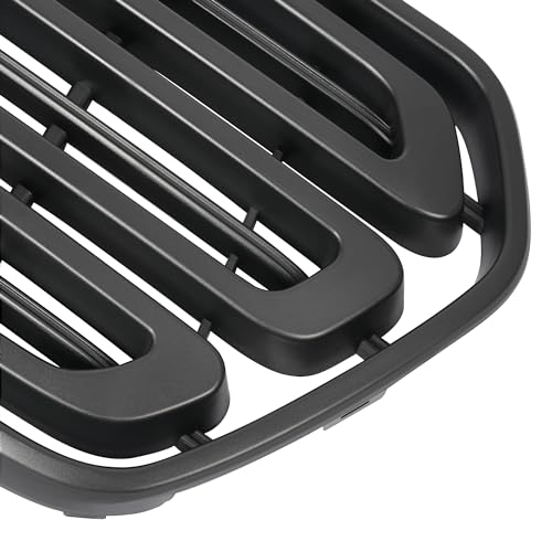 HECASA Front Grille Compatible with 2015-2019 Ford Transit 150 250 350 350HD Grill Assembly ABS Plastic Black Replacemant for CK4Z-17E810-AA FO1200587