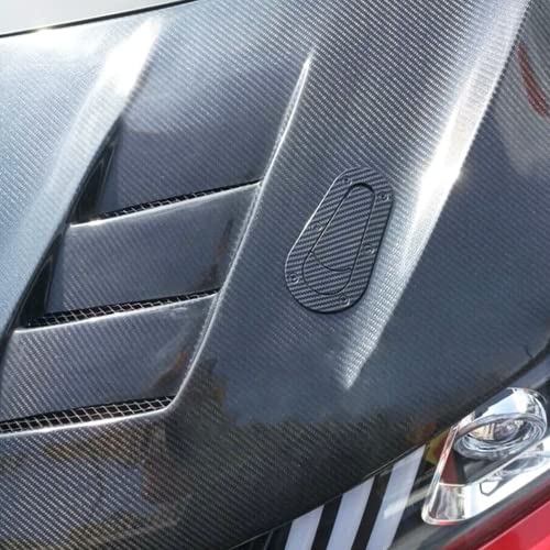 A Set of Hood Pins Universal Plus Flush Hood Latch and Pin Kit Hood Latches Plus Flush Mount Latch Kit Lock Black Carbon Fiber Gift Refit Car Aero Catch