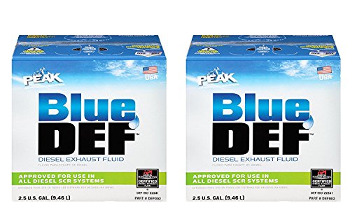 Blue Def DEF002-2PK Diesel Exhaust Fluid, 2.5 Gallon, 2 Pack