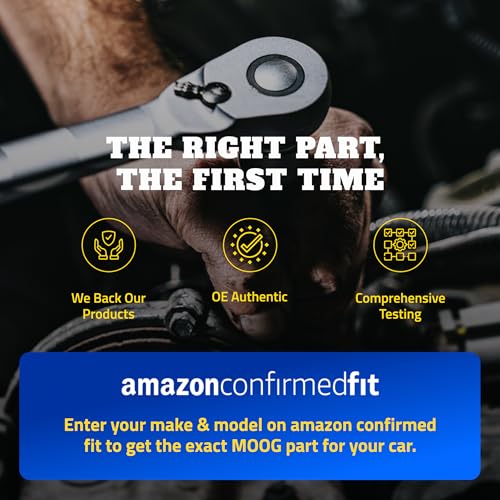MOOG Front Alignment Caster/Camber Kit - Dodge Ram Steering Assembly - Steering Rod Assembly with Tie Rod Ends Set for Precise Handling & Durability - For Dodge Ram