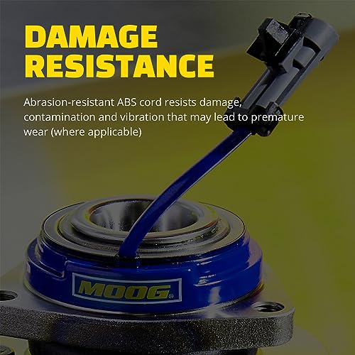 MOOG Front Wheel Bearing & Hub Assembly - Direct Replacement Unit - Rust Protection - Wheel Hub Assembly