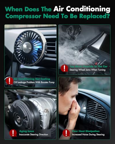 SCITOO 2004-2006 AC Compressor Fit for Scion xA A/C Compressor for Scion xB 2004 2005 2006 1.5L Fast Cooling Air Conditioning Compressor