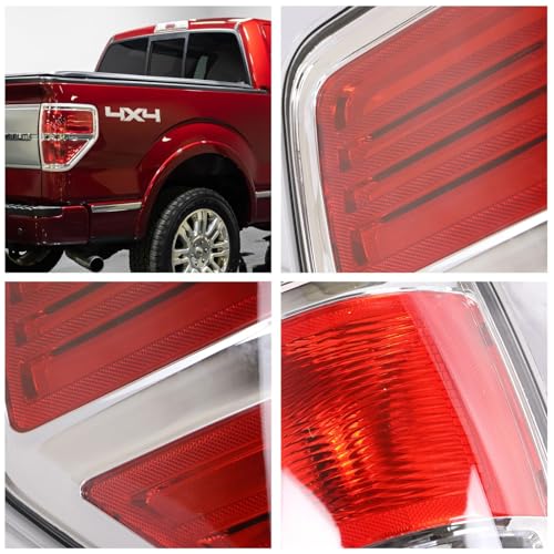 Tail Lights Compatible With 2009-2014 Ford F150 Driver and Passenger Side