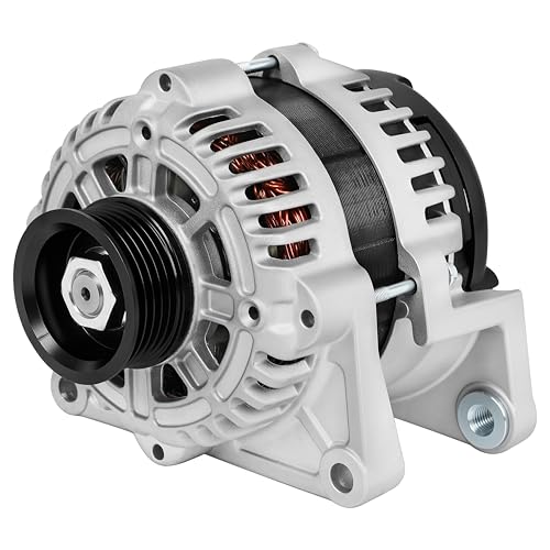SCITOO Alternator Fit for Chevrolet for Aveo 1.6L 2009-2011,for Chevrolet for Aveo5 1.6L 2009-2011,for Pontiac for G3 1.6L 2009-2010,for Pontiac for G3 Wave 1.6L 09 12V 95Amp CW 5-Groove 8486