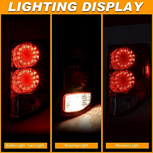 Tail Light Fits 2011-2020 Dodge Grand Caravan Right Side Taillight w/ Bulb