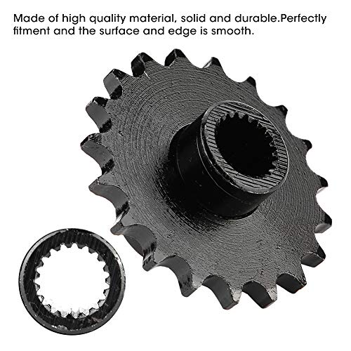 Front Output Sprocket, 428 Chain 19 Tooth Chain Gear Sprocket Wheel for GY6 150cc ATV Quad Go Kart Replacement High Strength Steel Wear Resistant Smooth Precision Machined Fit Durable Power