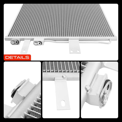 A-Premium Air Conditioning A/C Condenser Compatible with Dodge Ram 2500, Ram 3500, 2003-2006, L6 5.9L