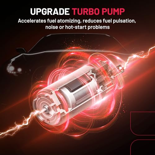 BDFHYK Fuel Pump Module Assembly E3500M Compatible with Chevrolet Pickup Silverado 1999-2004, Compatible with GMC Sierra 1999-2004 4.3L 4.8L 5.3L 6.0L 8.1L w/Sending Unit Fuel Pressure Sensor