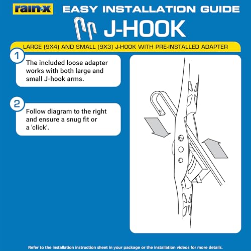 Rain-X 820147 WeatherBeater, 26" and 16" Windshield Wiper Blades - All-Season OEM Quality, Conventional, Vehicle Specific Fit, Pack of 2